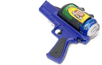 Insolite : Un Pistolet à bière pour Noël