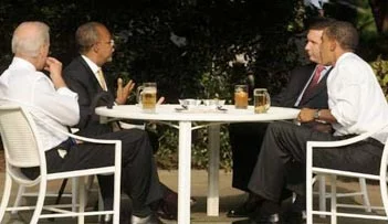 Une bière de l'amitié pour Obama