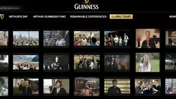 Toast to Arthur Guinness