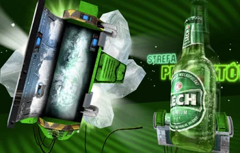E-biere : Bière Lech en 3D – photo 2