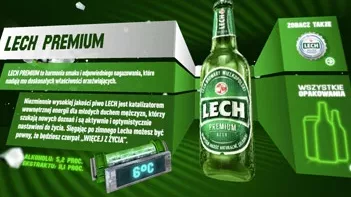 E-biere : Bière Lech en 3D – photo 1