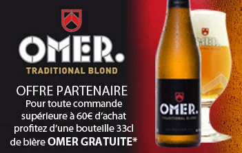 Dégustez gratuitement la bière OMER