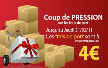 Pompe à bière.com : Frais de port à 4€ !! (reduction & promotion)