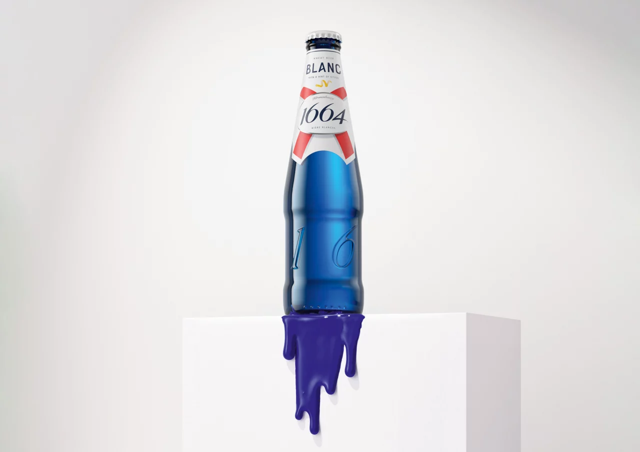 Visuel 1664 Blanc du groupe Kronenbourg