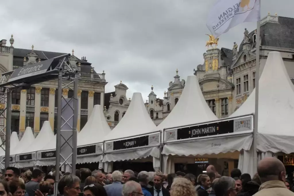 Grand-Place de Bruxelles pendant le Belgian Beer Weekend 2026
