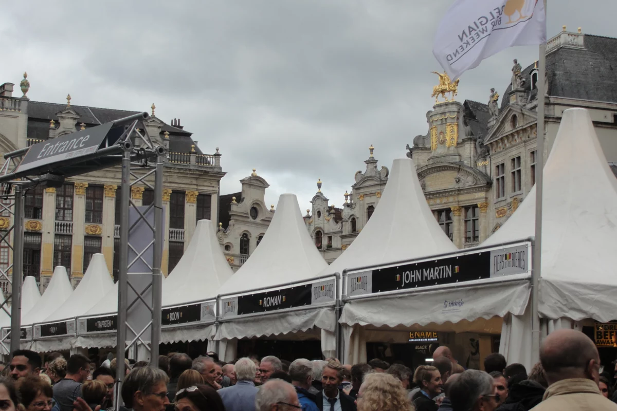 Grand-Place de Bruxelles pendant le Belgian Beer Weekend 2026