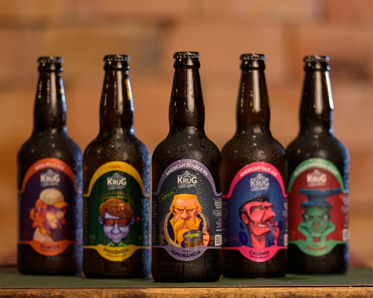 Bouteilles de bières artisanales aux étiquettes variées, à l’image du panorama dressé par ce livre sur la bière française