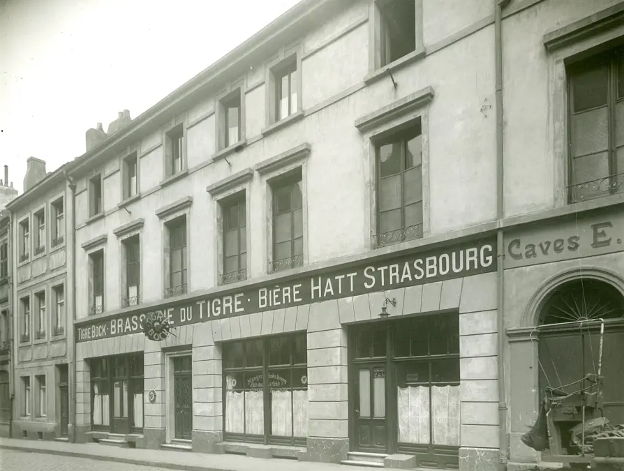 La brasserie Kronenbourg à Obernai, en Alsace