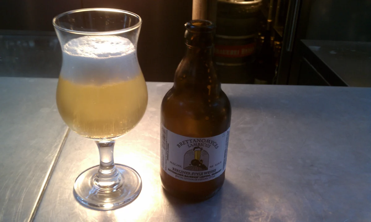 Verre de Berliner Weisse, le style dans lequel Mélusine est sacrée meilleure Berliner Weisse du monde 2026