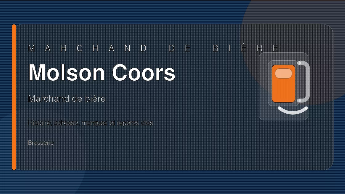 Illustration de Molson Coors